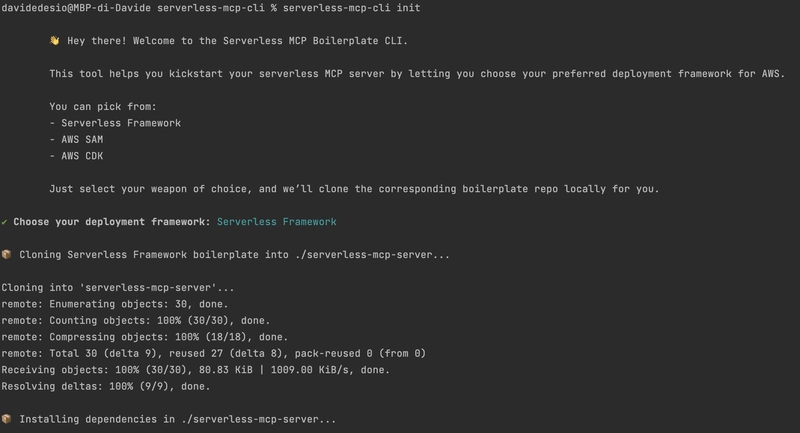 🚀 Let's use SAM: rebuilding our minimal serverless MCP server