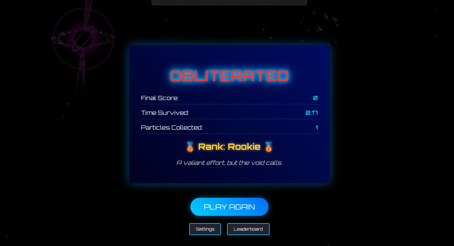 Game Over