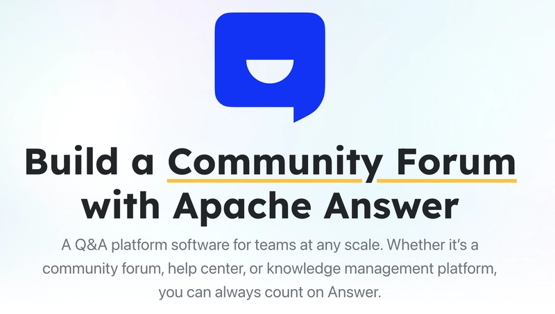 Logto in action: Integrate Apache Answer to launch a community for your users