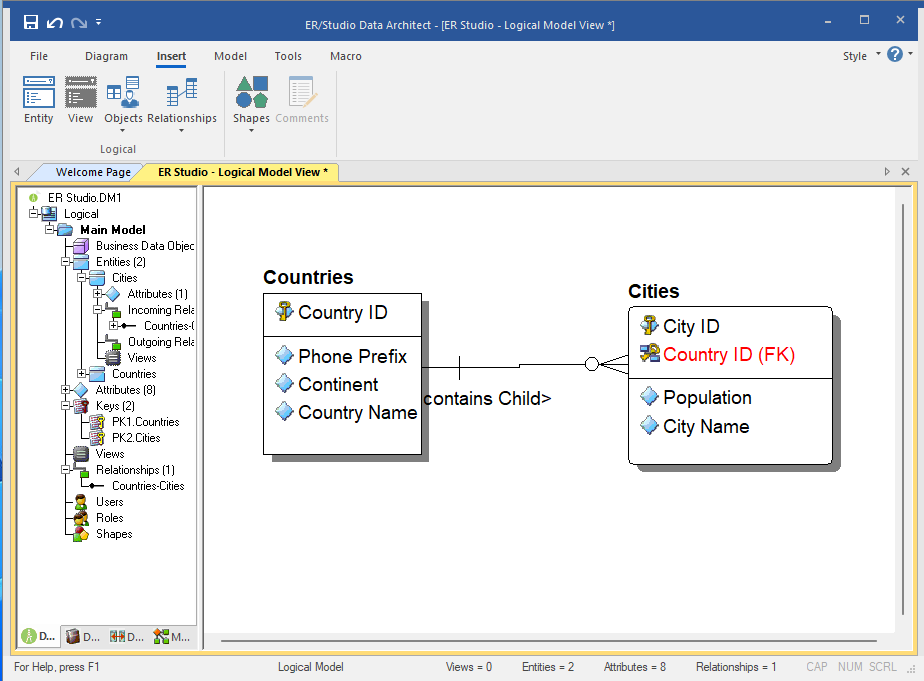 Logical Database Design with ER Studio