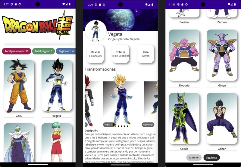 Api Dragon Ball Super