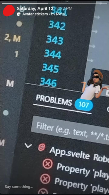 IG Story Screenshot