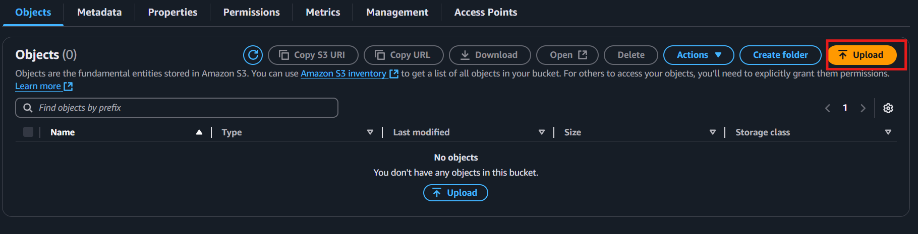 Upload files