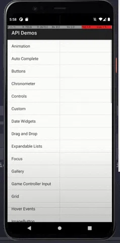 Gestures in Appium - Part 6- Flick (Fling)