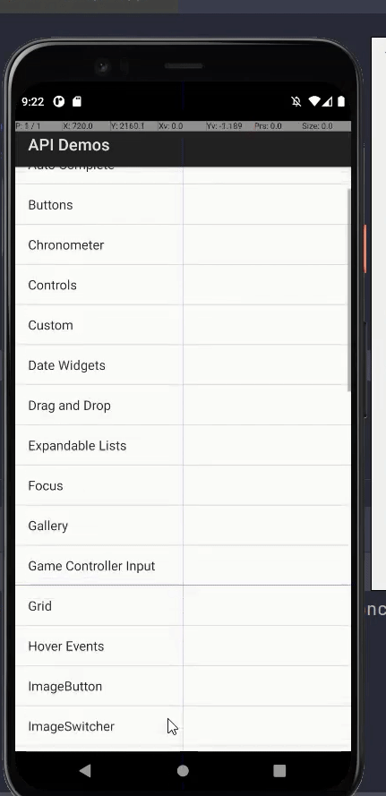 Scroll Up and Down in Appium