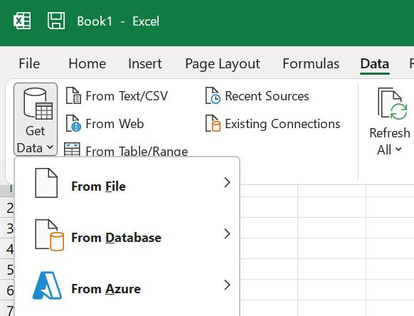 importing data