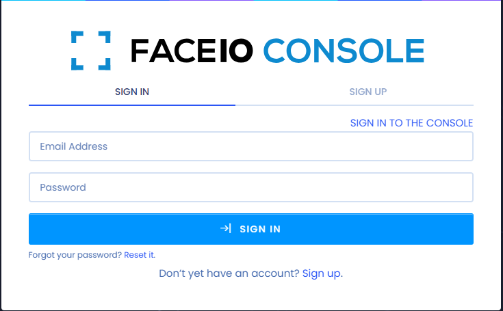 faceio console