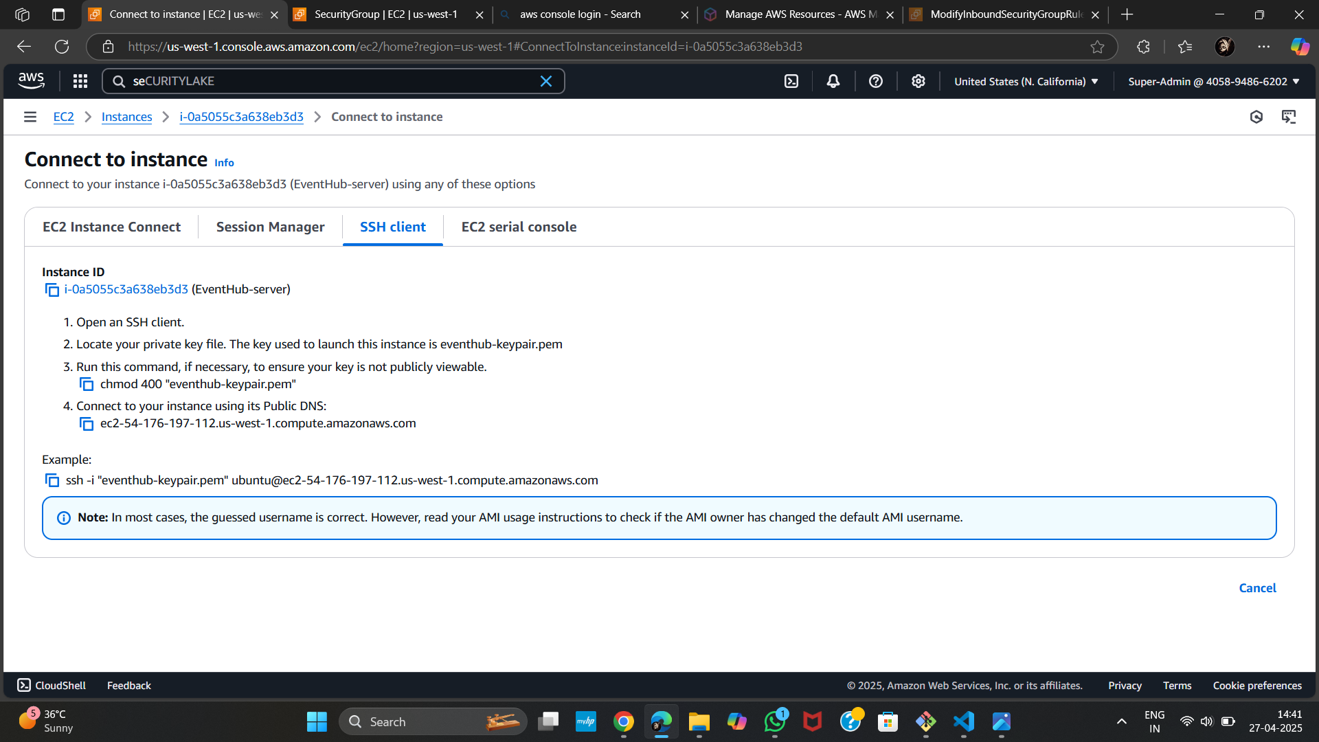 SSH Connection