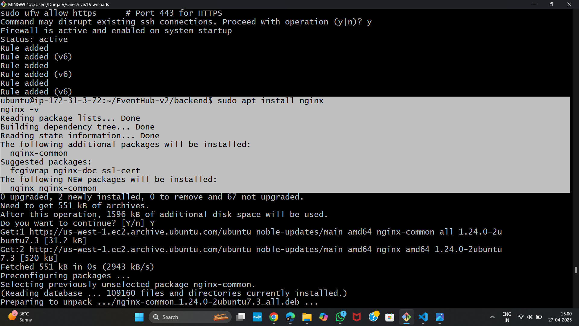 NGINX Installation