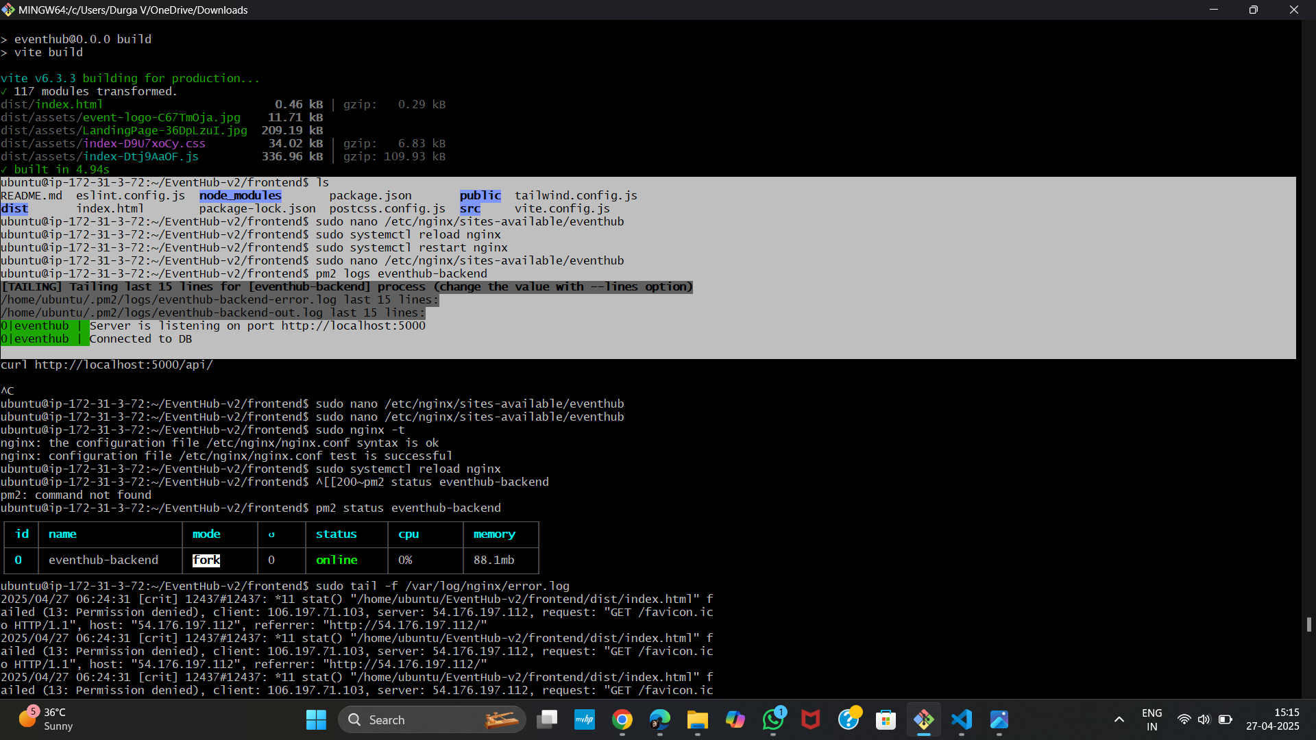 NGINX Configuration