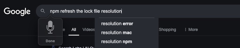 When activated, dictation shows a little microphone next to the input field
