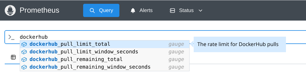 Prometheus metrics