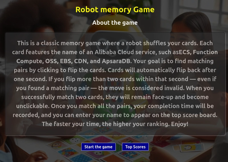 Test your memory, a simple game!