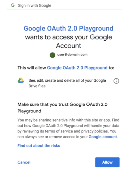 Sveltekit + Google OAuth 2
