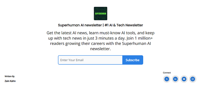 Superhuman Newsletter