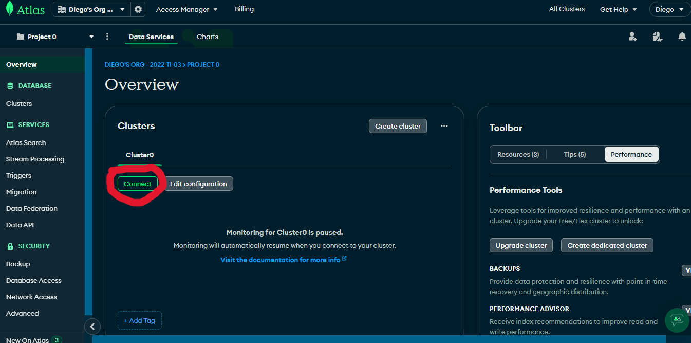 mongodb atlas