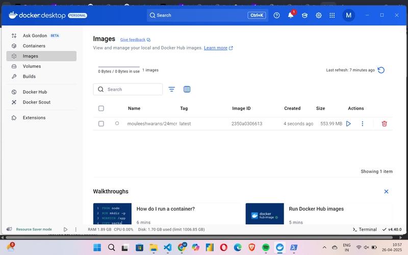 Dockerizing a Machine Learning Model 🧠🐳Creating Dockerfile 📄Building Image 🏗️ and Pushing to Docker Hub ☁️📦