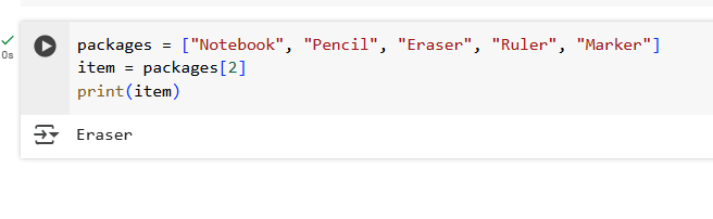 TASK 4: Python Lists