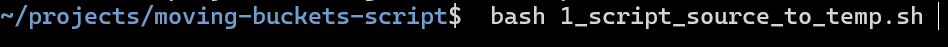 bash script