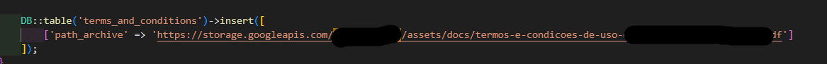 URLs hardcoded
