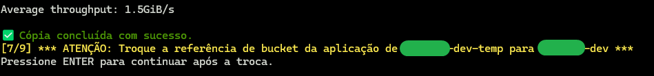 Copy completed
