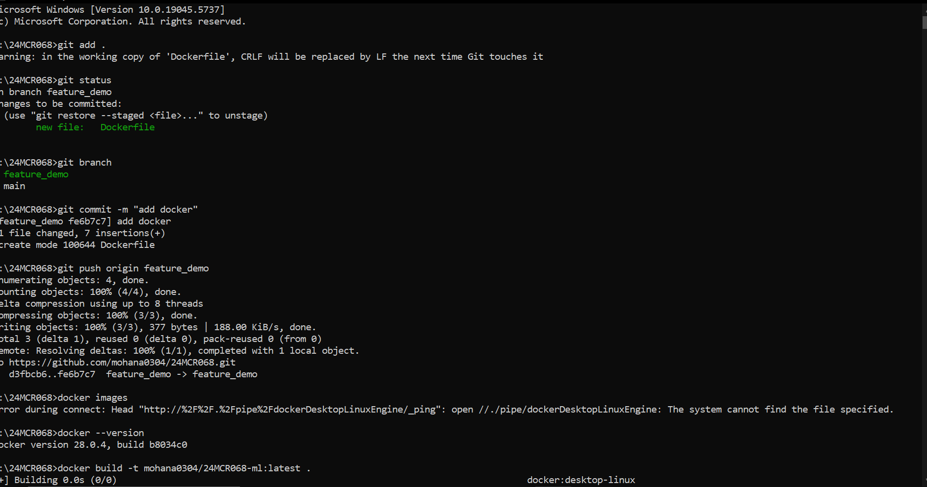 Dockerfile Example for Spring Boot