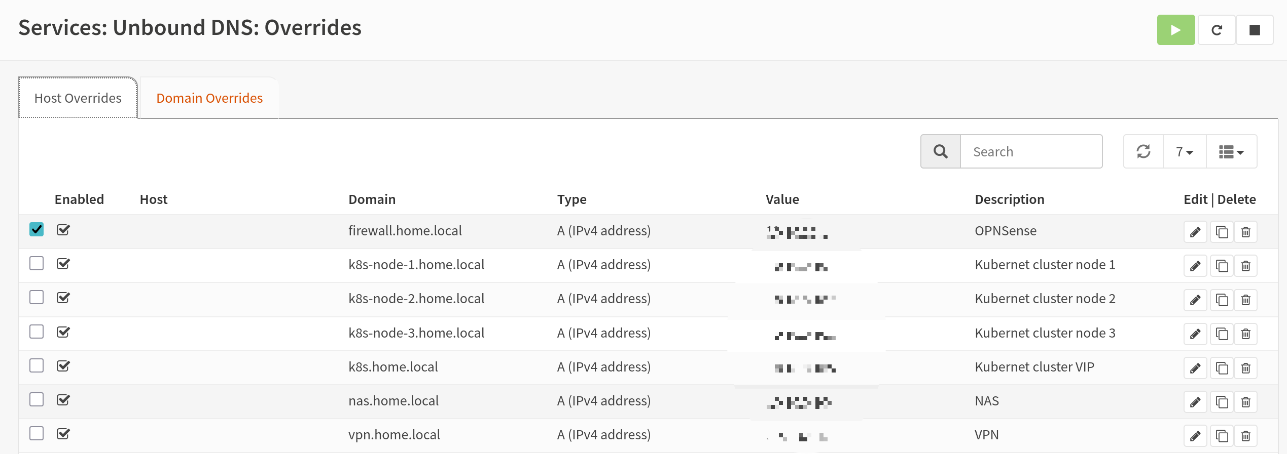 DNS Config