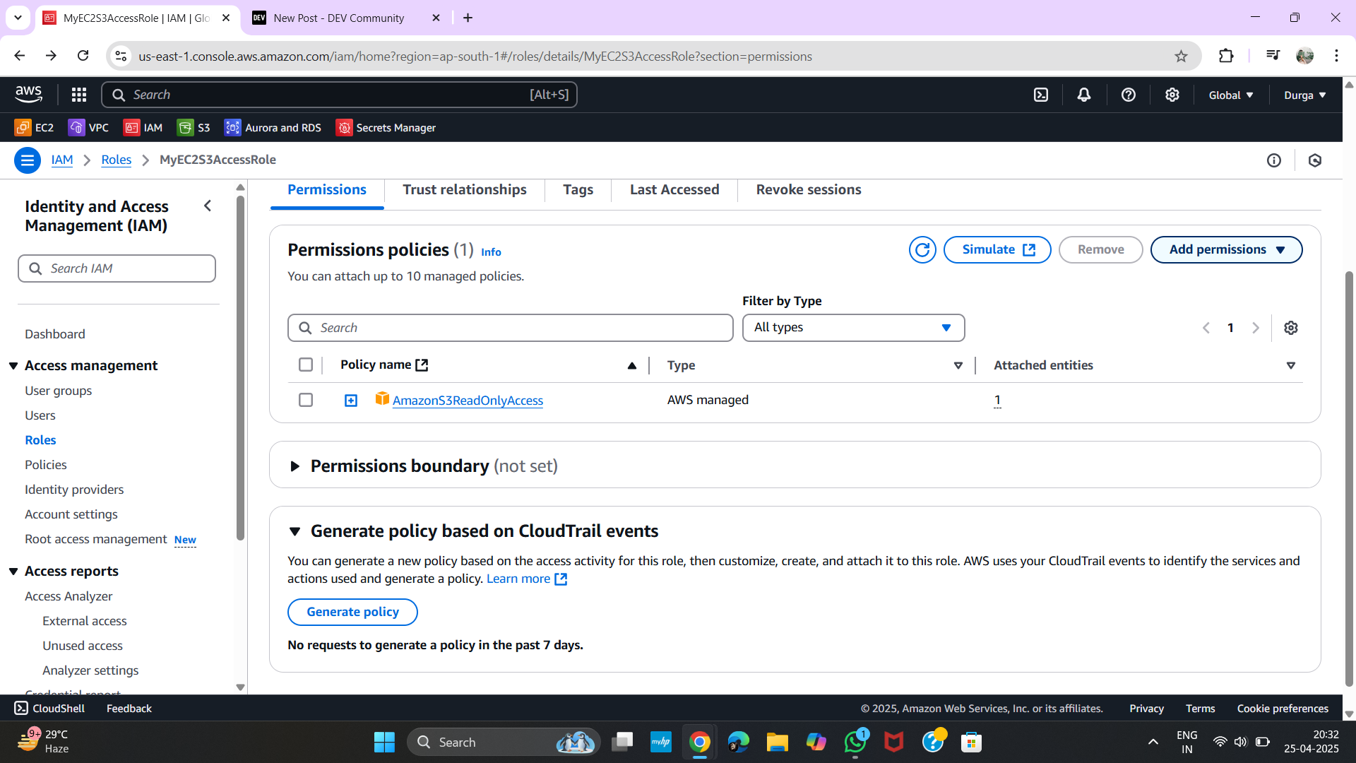 Launch EC2