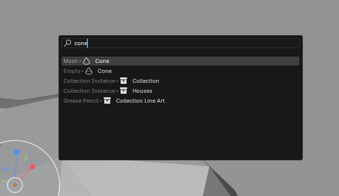 Add Cone Mesh