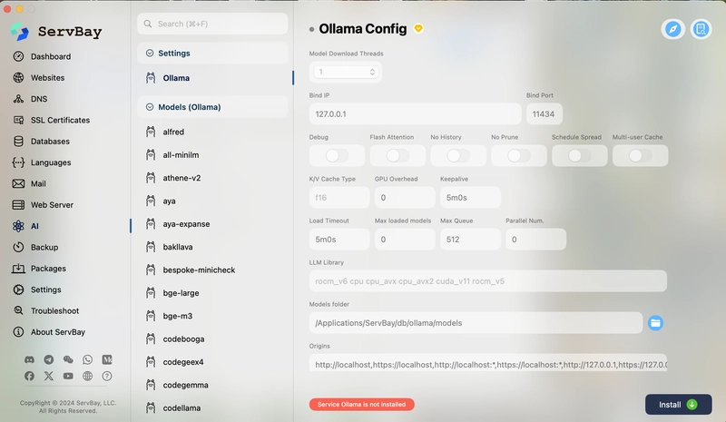 Unlocking the Era of Local AI: A Comprehensive Guide to ServBay & Ollama Integration