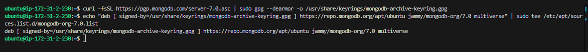 Mongo public key