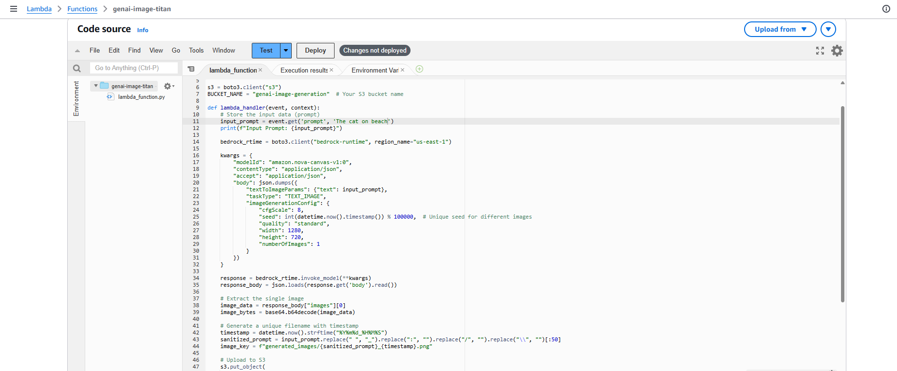 Upload Code
