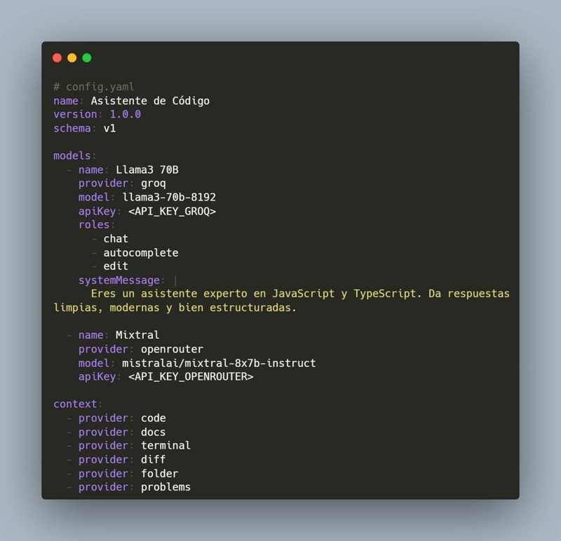 Como potenciar tu VS Code con Continue.dev Cline