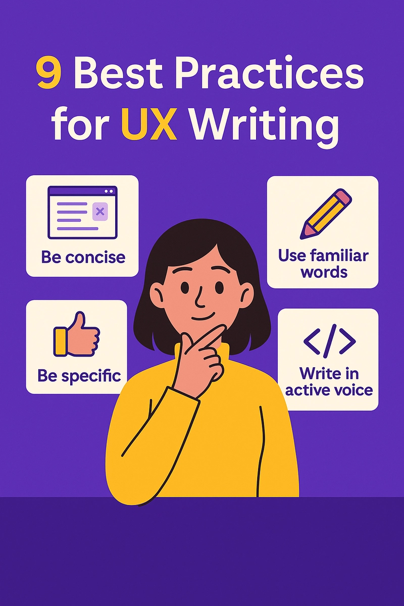 ✨ Words That Work: 9 UX Writing Tips ✍️