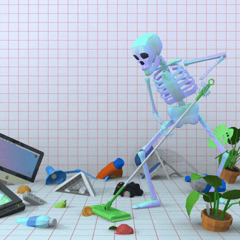 skeleton cleaning