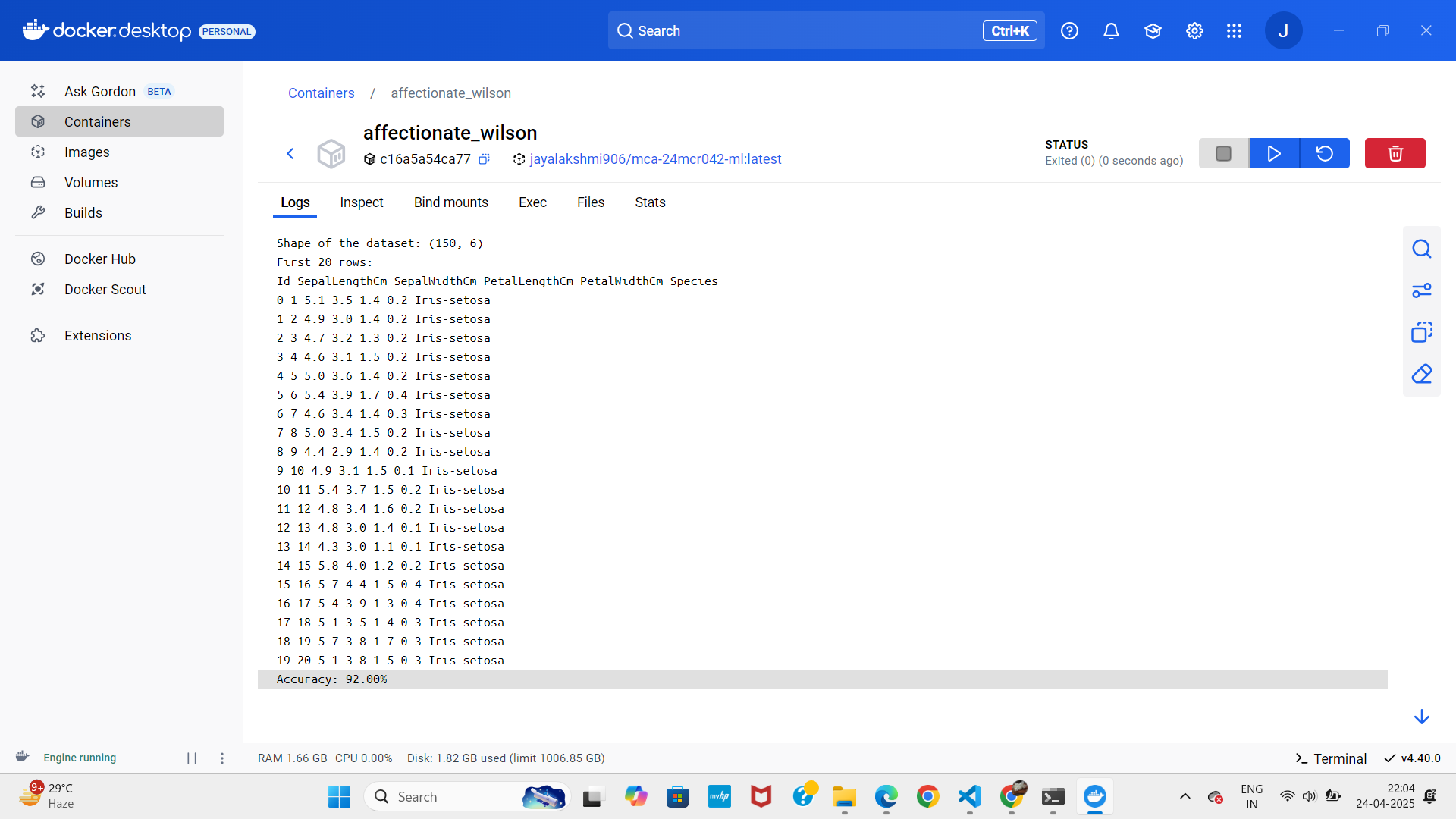 docker image