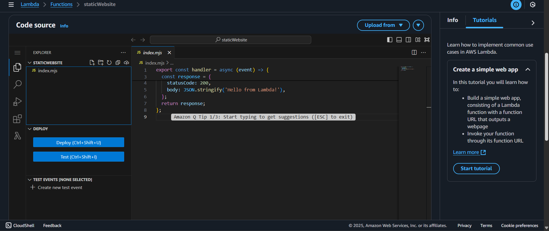 Creating Lambda Function-6