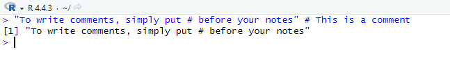 Comments