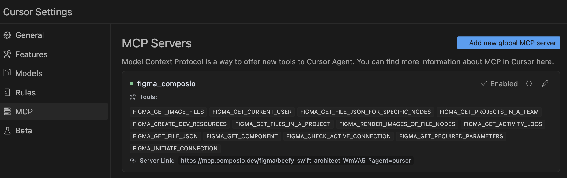 Cursor MCP