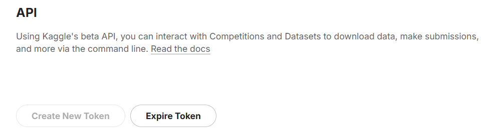API Key Creation