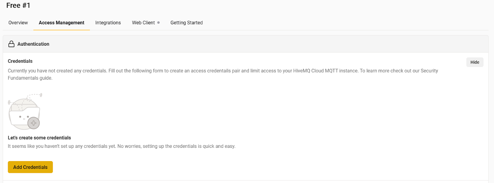 Create Authentication