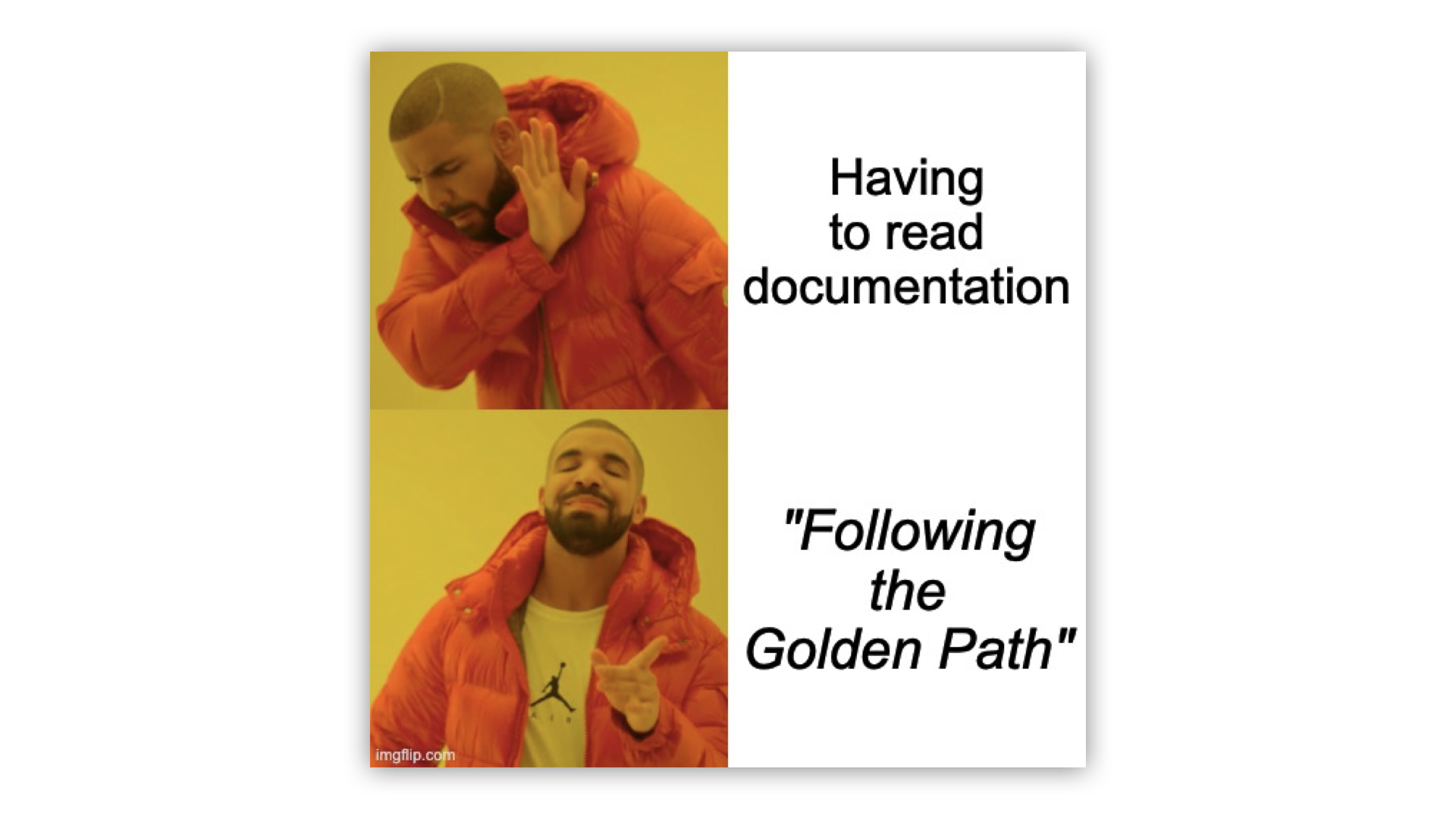 Golden Paths meme
