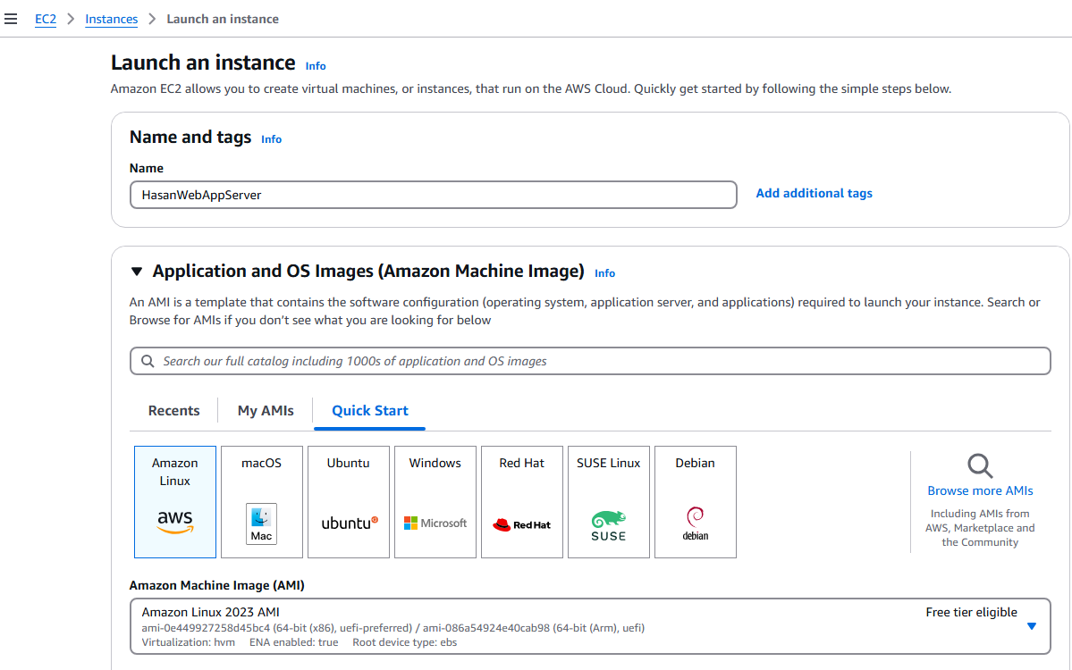 Instance Details