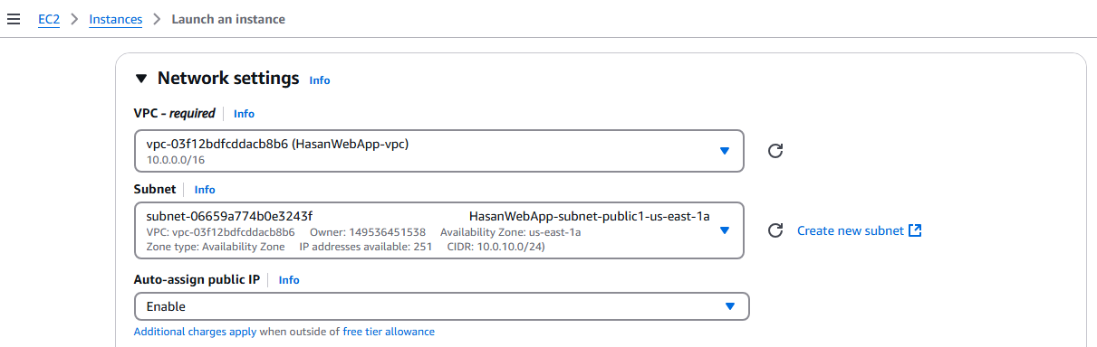 Security Group Setup