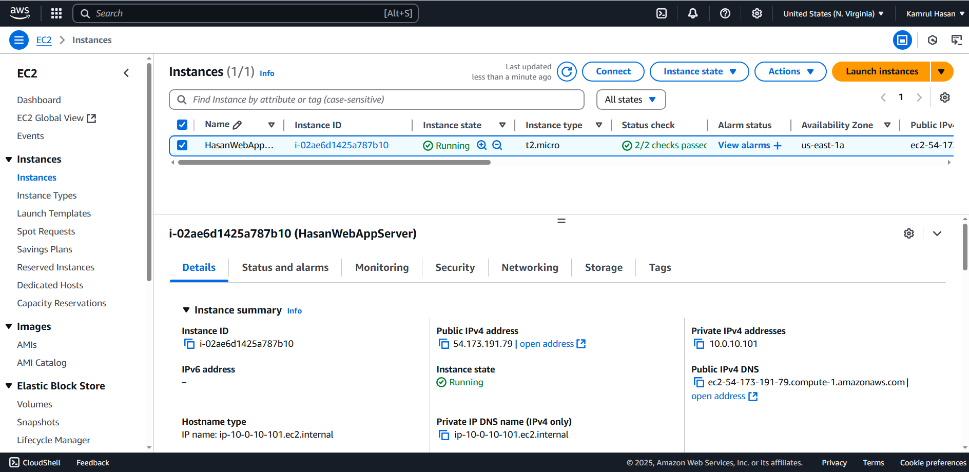 Launch Instance