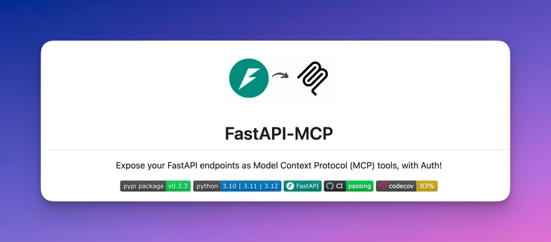 What is FastAPI MCP? Effortless AI Integration for Your FastAPI APIs