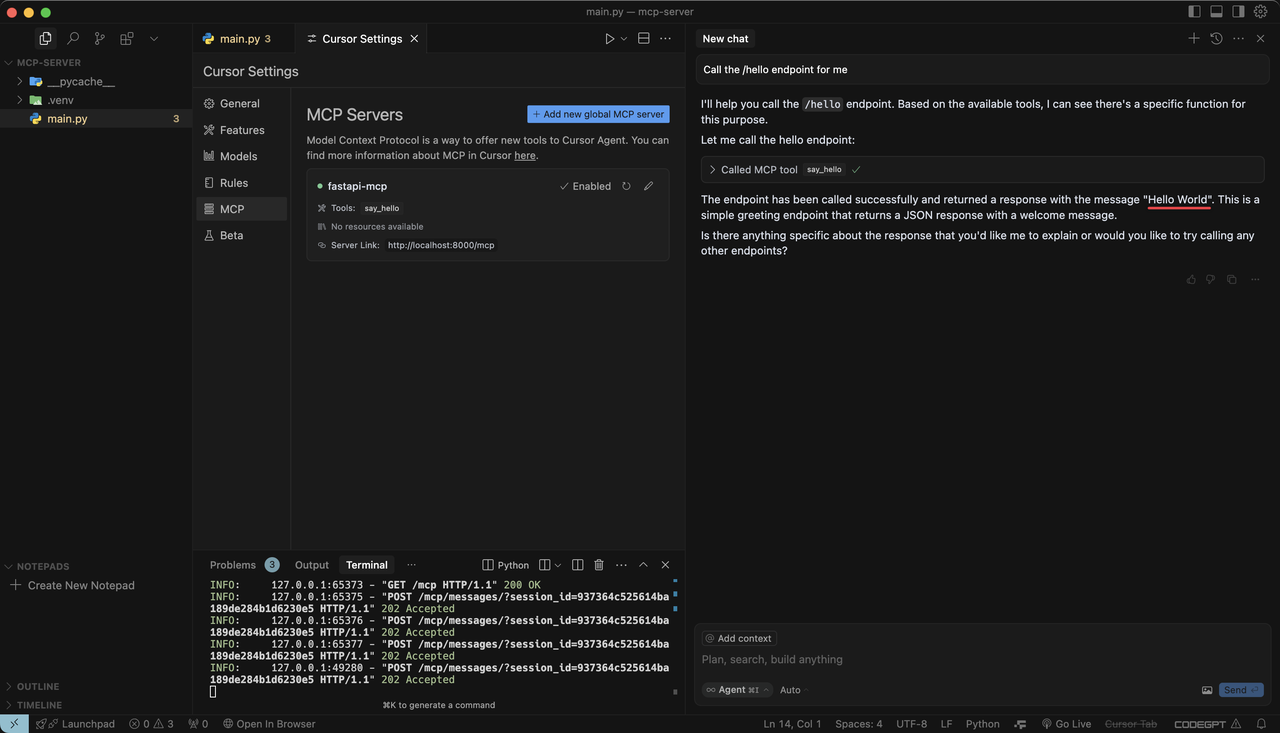 How to use FastAPI MCP