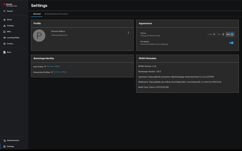 Install Red Hat Developer Hub with AI Software Templates on OpenShift