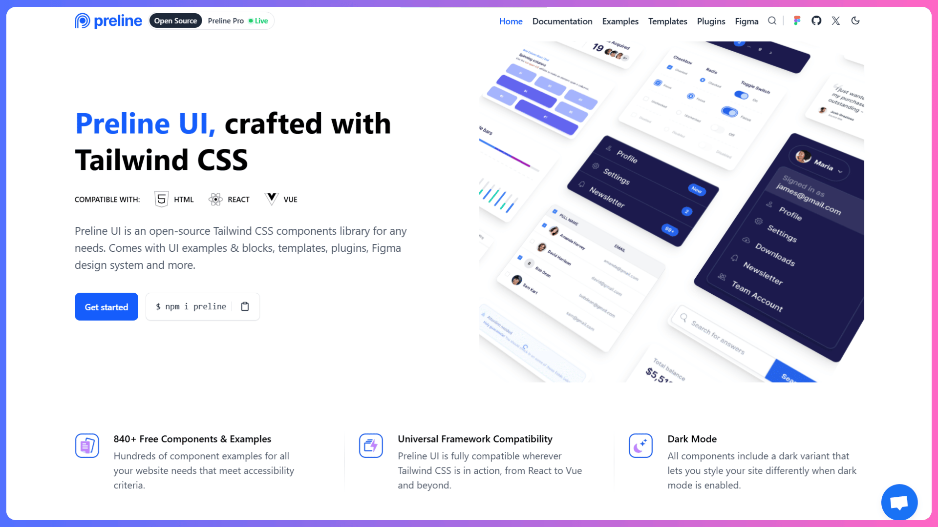 Preline UI