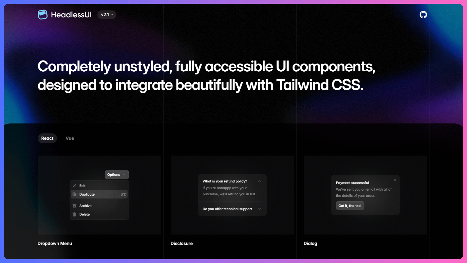 Headless UI